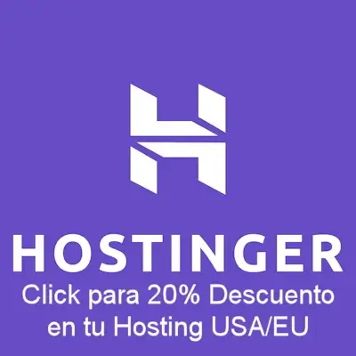 Tienes 20% de descuento contratando un plan de hosting aquí